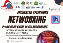 AfterWork Navidad entre 14 colaboradores 1 de Dic.